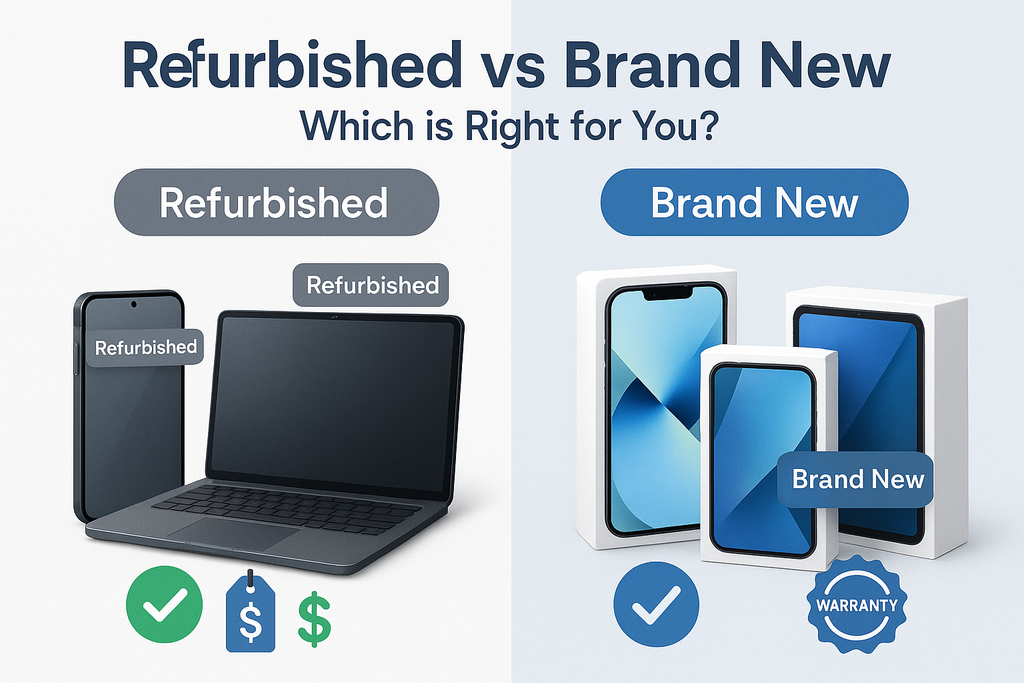 Refurbished vs Brand New: Which is Right for You?