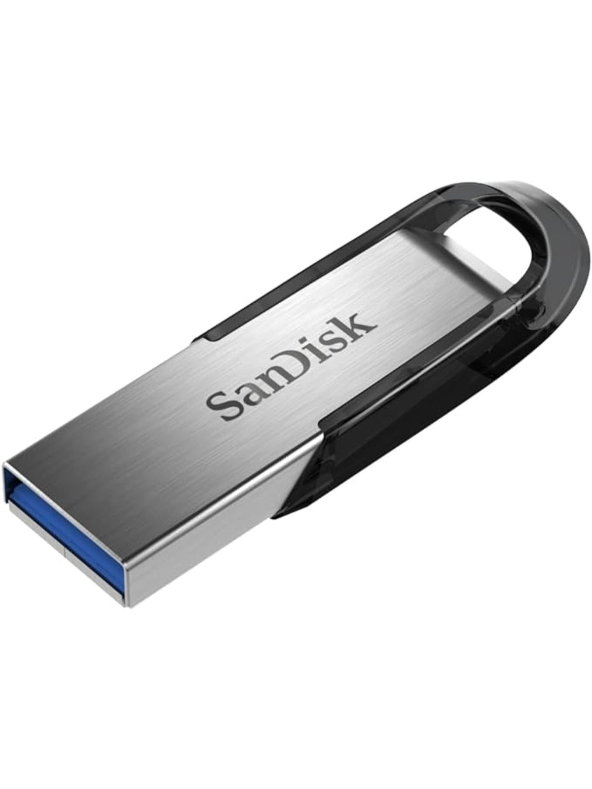 SanDisk Ultra Flair USB 3.0 Flash Drive 512GB, USB Stick (Memory stick with transfer speeds up to 150MB/s read, Password protection, Durable, Sleek Metal Casing) Silver/Black
