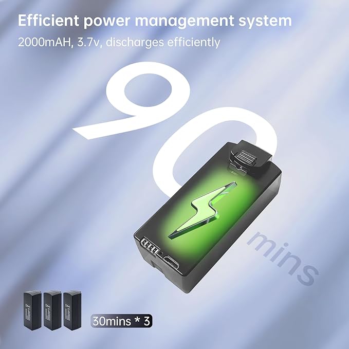 N11 PRO GPS Drone with Camera for Adults 4K UHD, 90 Min Long Flight Time, Long Control Range, Auto Return, Follow Me, Brushless Motor, RC Quadcopter for Beginners