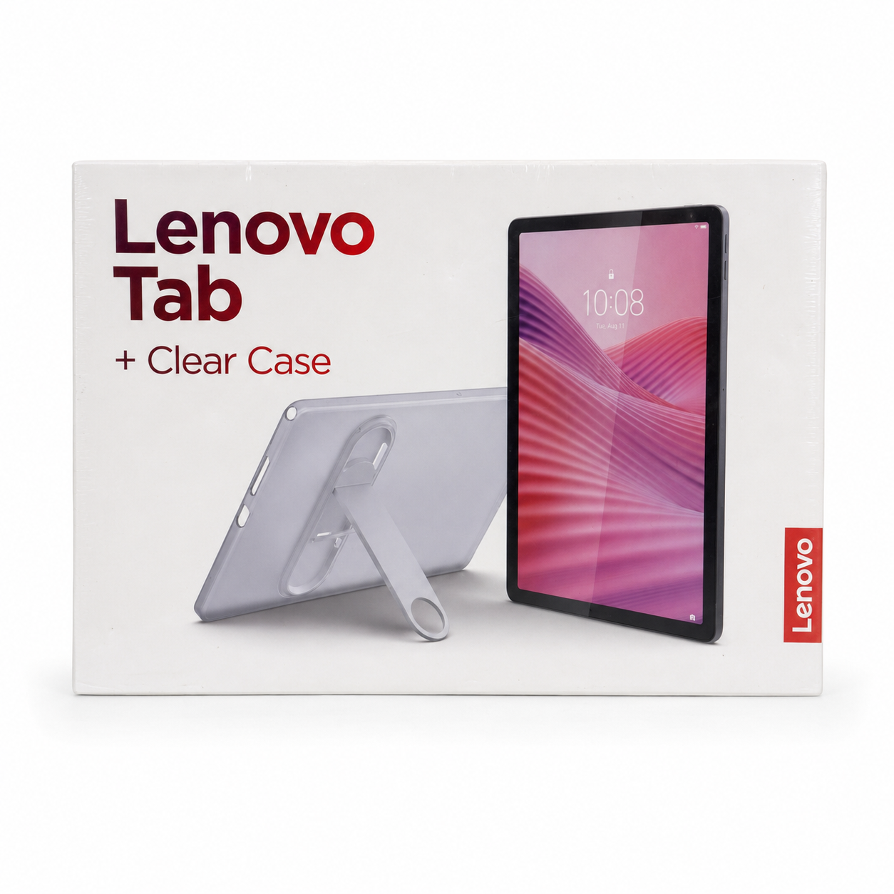 Lenovo Tab TB311FU + Clear Case | 10.1" WUXGA Display | 4GB RAM | 128GB Storage | Wi-Fi | Android 14