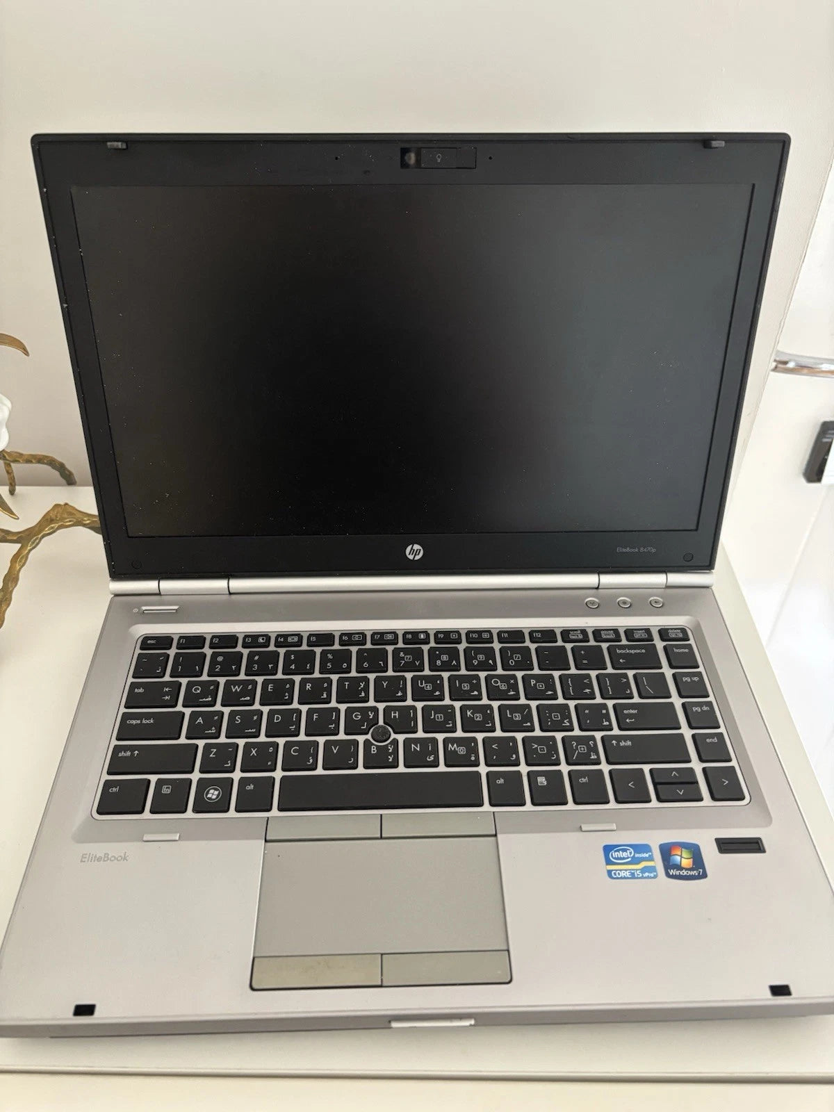 HP EliteBook 8470p | Intel Core i5 (3rd Gen) | 16GB RAM | 512GB SSD | Intel HD Graphics | Windows 11 Grade C
